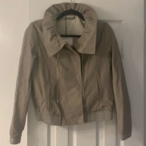 DVF Diane Von Furstenberg Leather Jacket